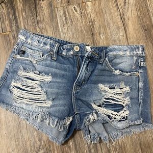 Medium Kancan distressed shorts. Great condition